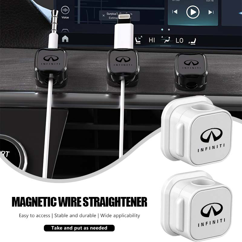 Cable Management Bag - For Infiniti Cable Organizer Management Magnetic