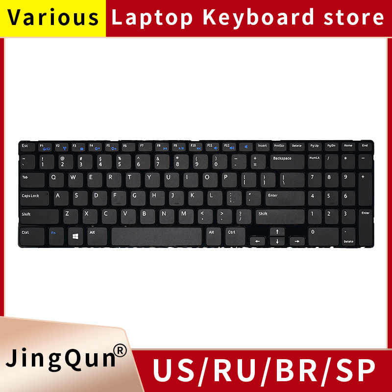 New US Russian Keyboard  For D - огляд і ціна Laptop Accessories Dell