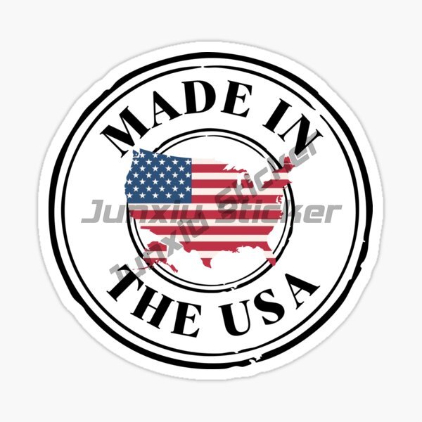 MADE IN USA Flag Vinyl Car Sti - огляд і ціна Laptop Accessories Aesthetic