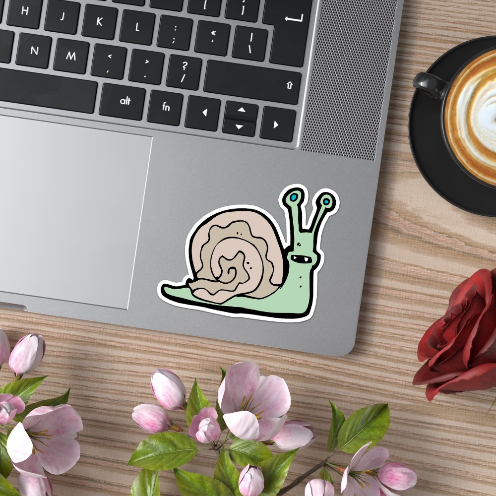 Cartoon Snail Vinyl Eye Catchi - огляд і ціна Laptop Accessories Best