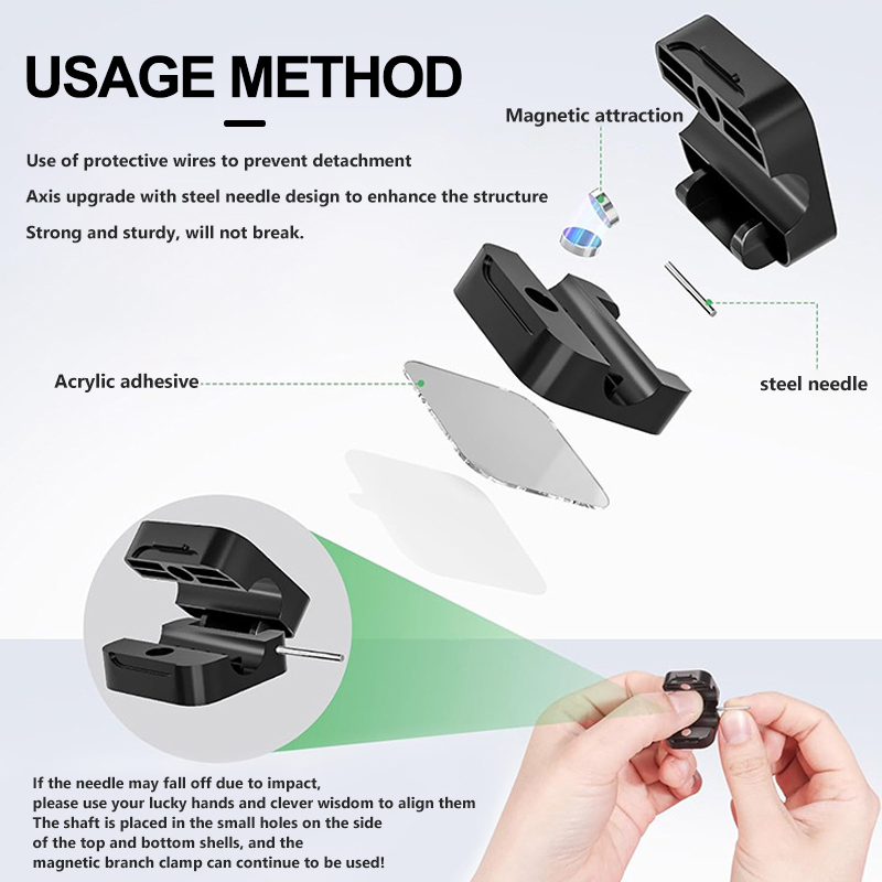 2pcs Car Cable Clamp Holder Se - огляд і ціна Cable Management Bag