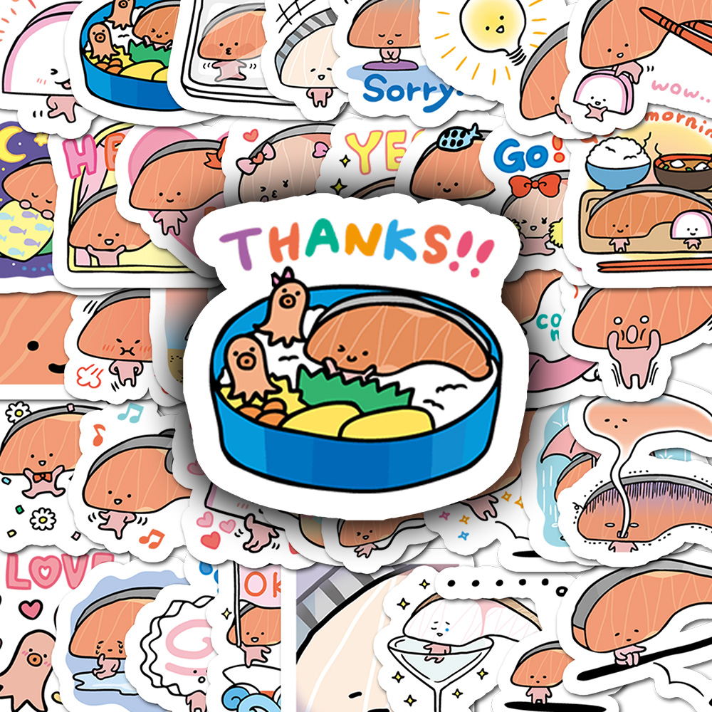 40 Pcs Cartoon KIRIMIchan Stic - огляд і ціна Laptop Accessories Aesthetic