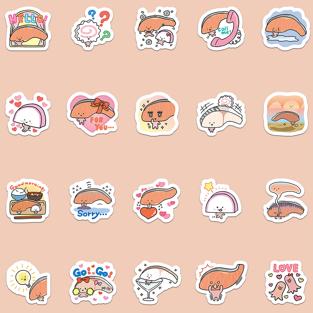 40 Pcs Cartoon KIRIMIchan Stic - огляд і ціна Laptop Accessories Aesthetic