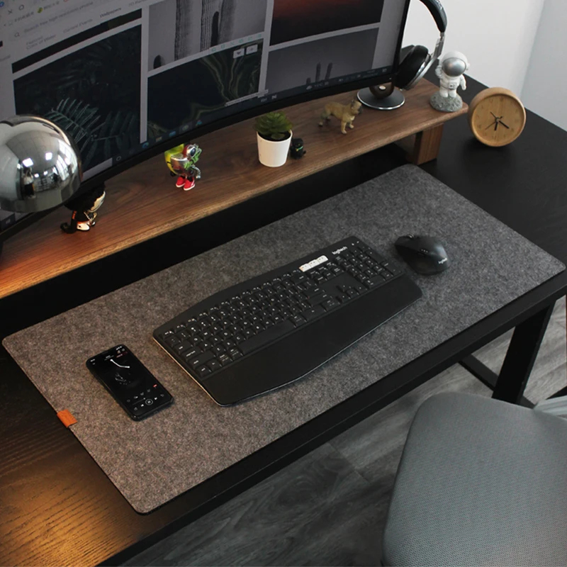 Wool Felt Mouse Pad Office Com - огляд і ціна Laptop Accessories Protector