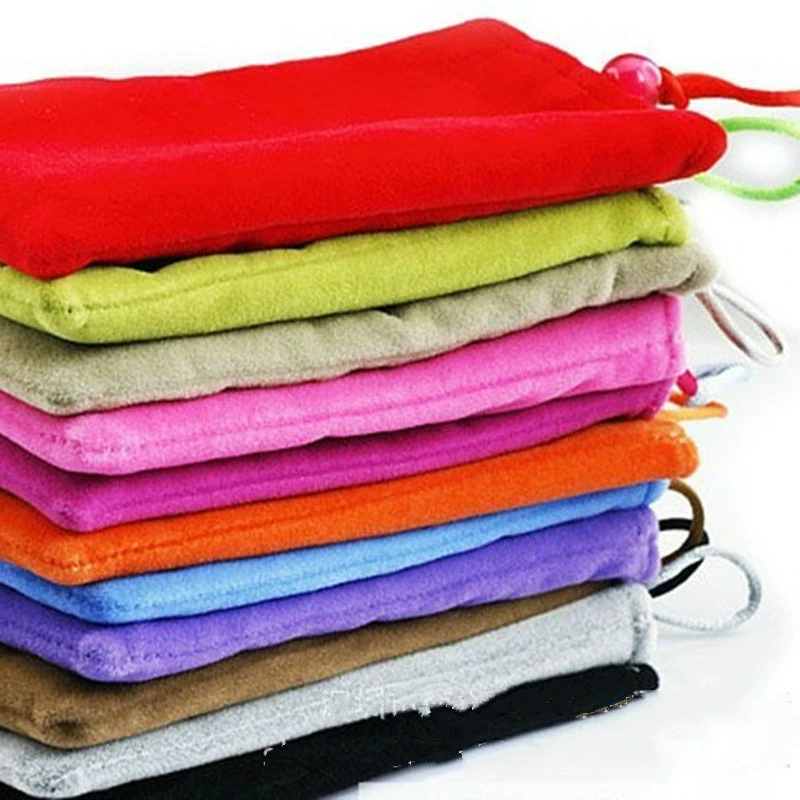 1pc Flannelette Cellphone Hold - огляд і ціна Cable Management Bag