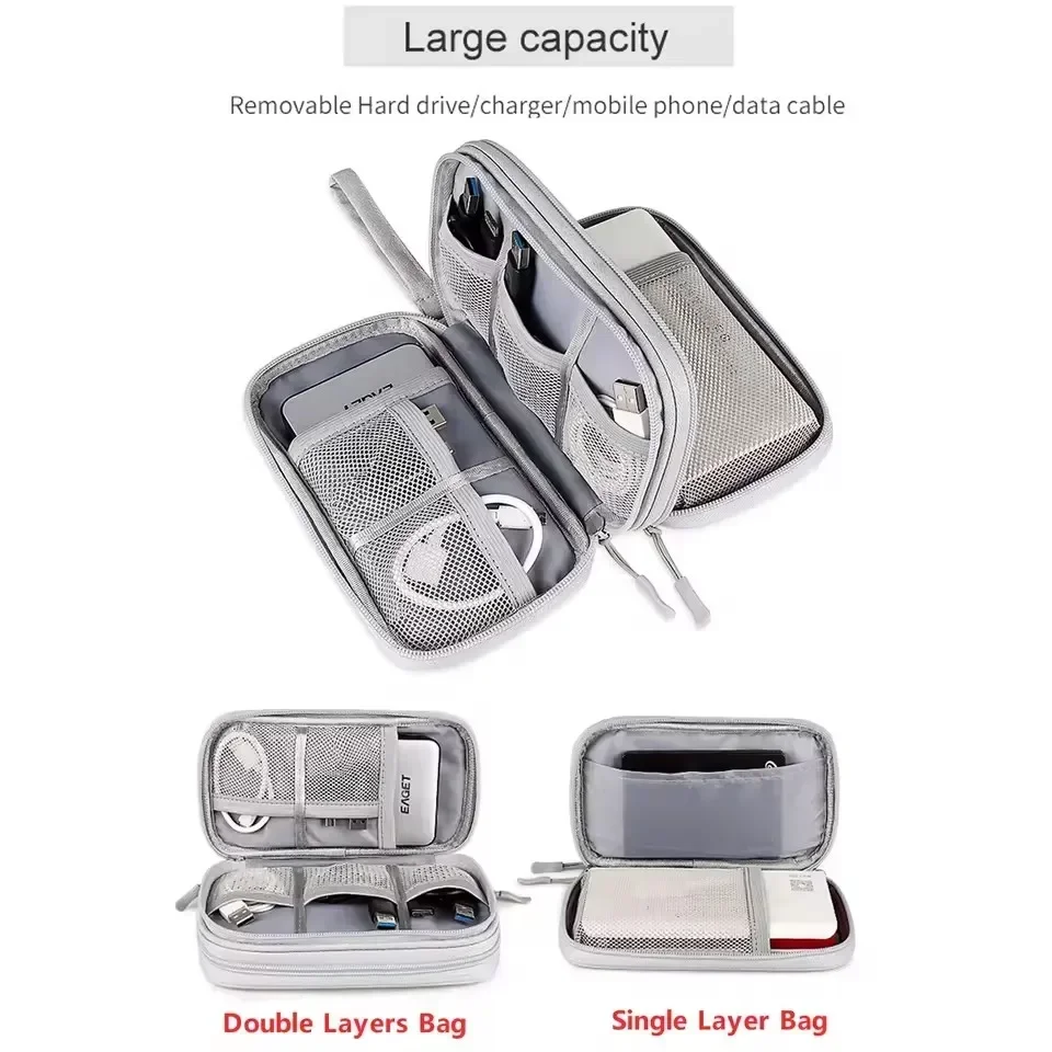 Travel Cable Bag Portable Digi - огляд і ціна Cable Management Bag