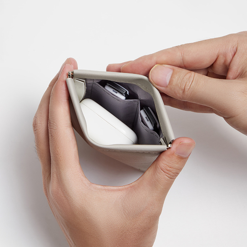 PU Storage Bag Earphones Bluet - огляд і ціна Cable Management Bag