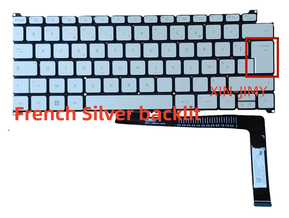 French Azerty layout with back - огляд і ціна Laptop Accessories Acer