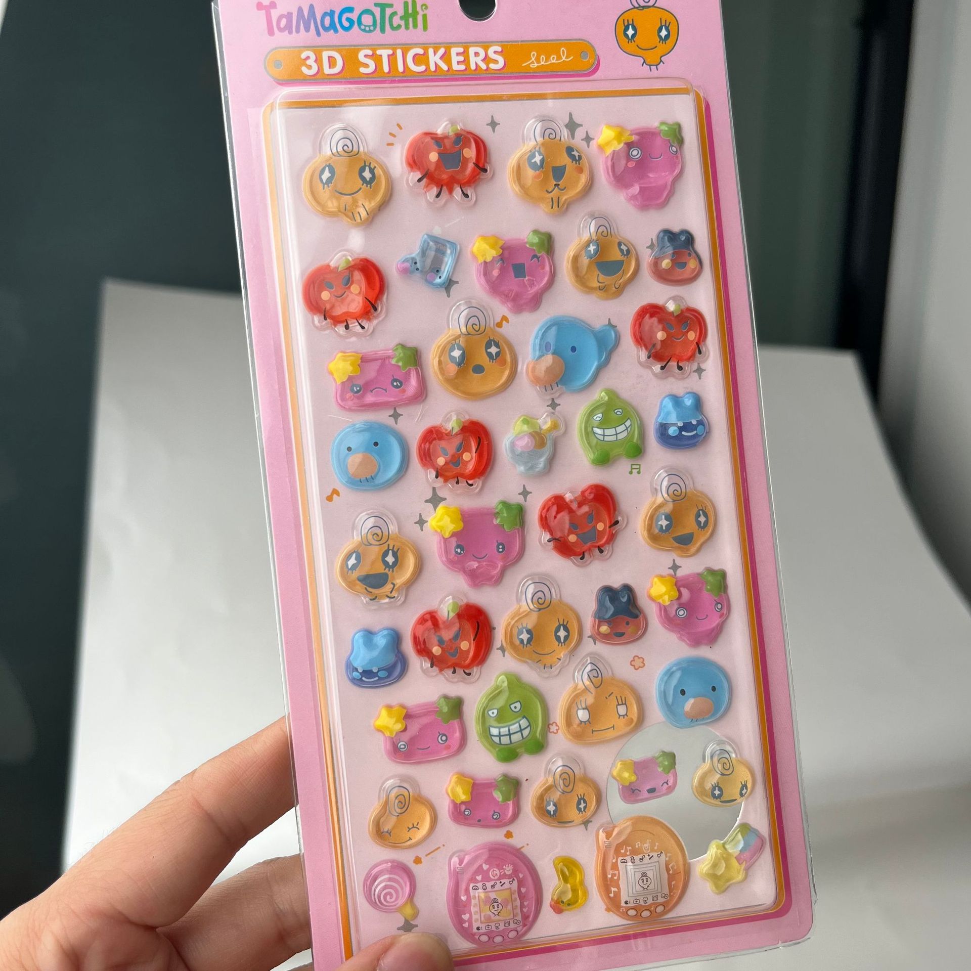 Cute Tamagotchi 3D Puffy Stick - огляд і ціна Laptop Accessories Aesthetic