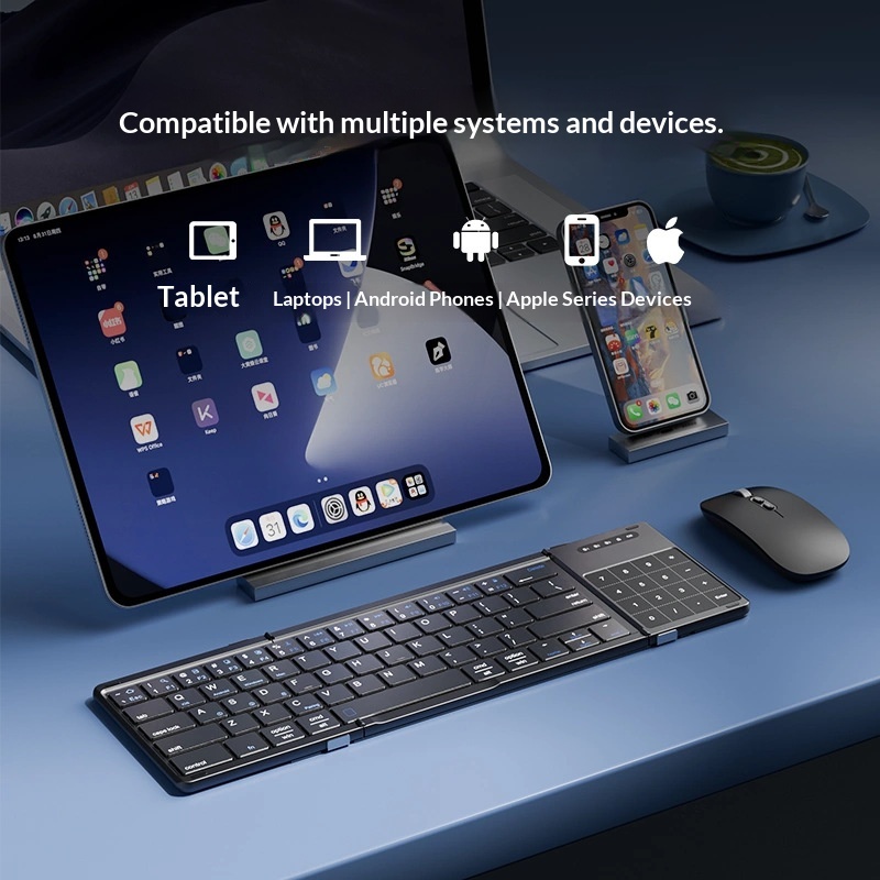 Mengzu Tri Fold Wireless Bluet - огляд і ціна Laptop Accessories Mouse