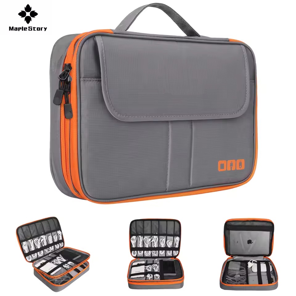 Travel Double Layer Digital St - огляд і ціна Cable Management Bag