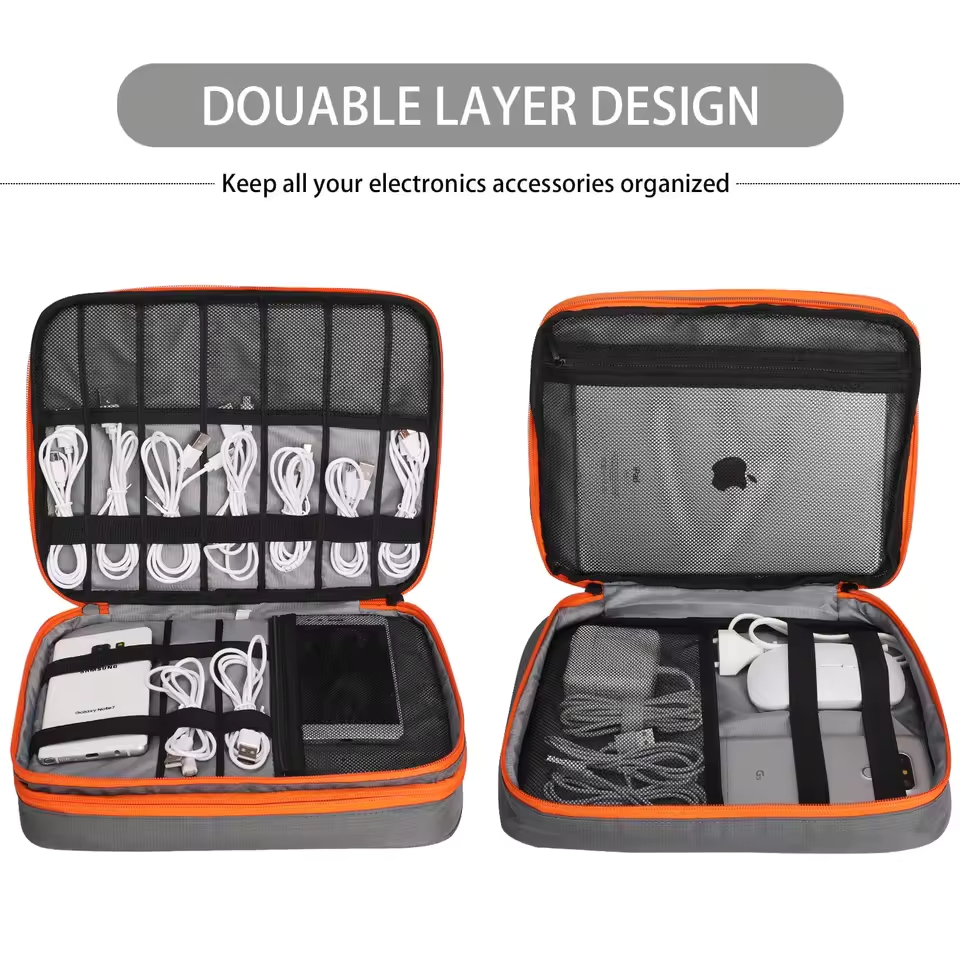 Travel Double Layer Digital St - огляд і ціна Cable Management Bag